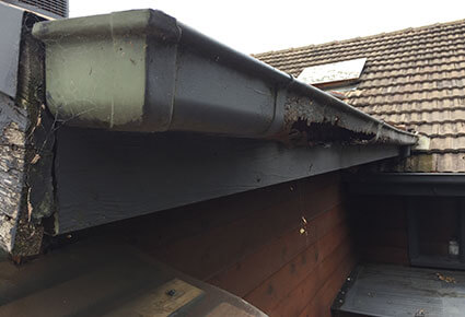 Gutter Replacewment Before